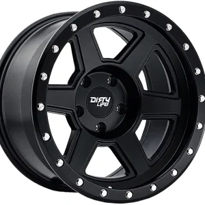 Dirty Life – COMPOUND – Black – 17″x9″ -12mm – All weather Wheels – 9315-7973MB12